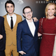 L-R: Gabriel Byrne, Alex Wolff, Ari Aster, Toni Collette, Milly Shapiro